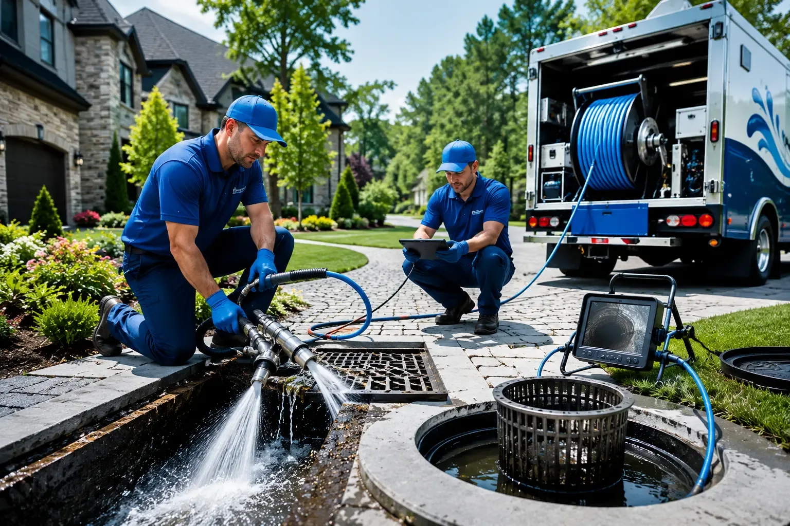 Local outdoor drain cleaning professionals in Franklin Lakes, NJ